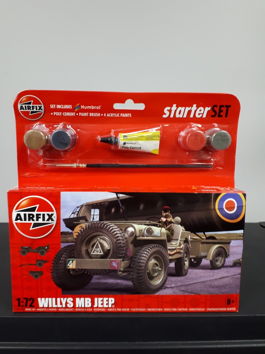 WILLYS MB JEEP Military Model Kit