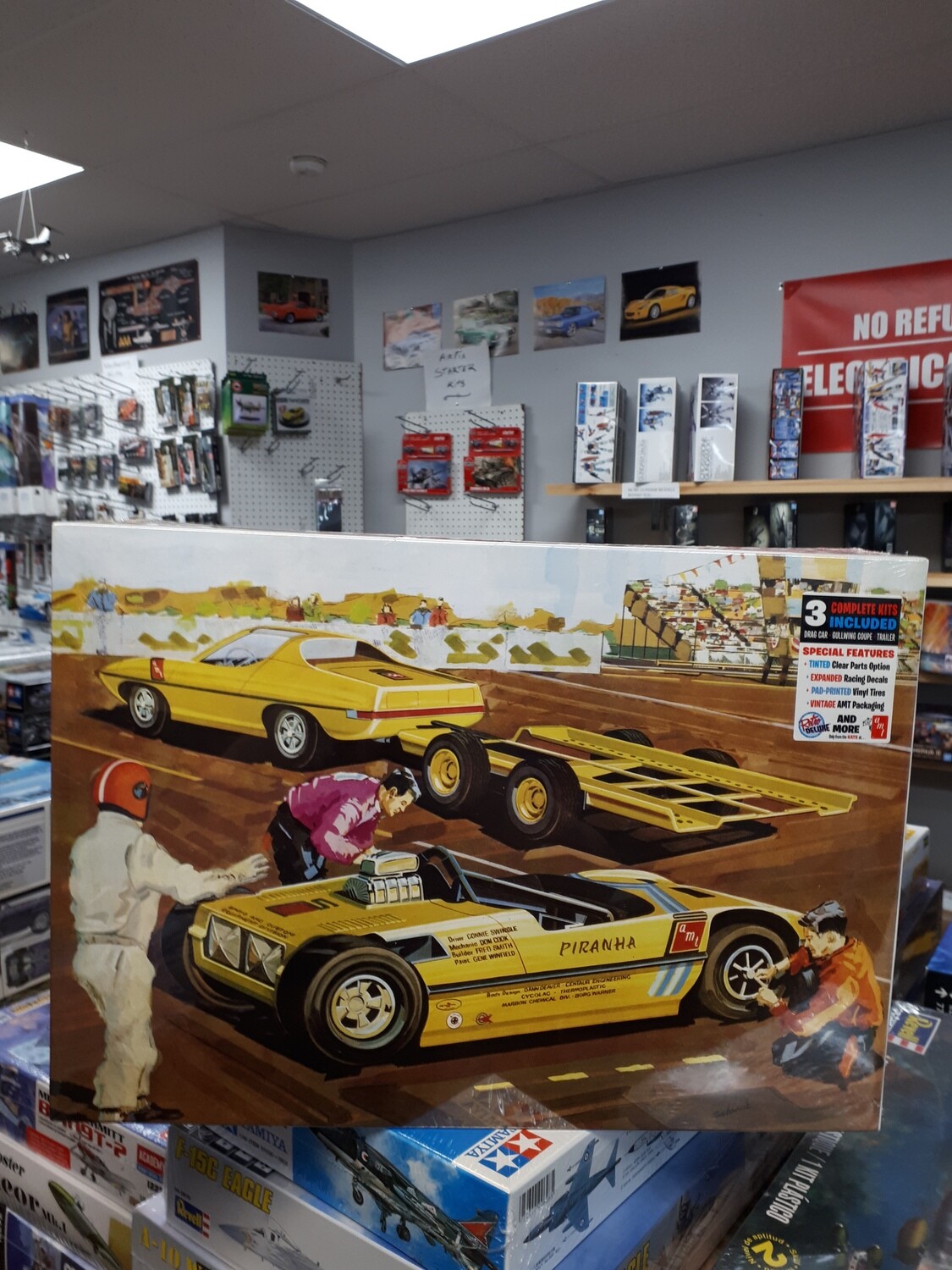 PIRANHA 3 KIT COMBO Model Car Kit