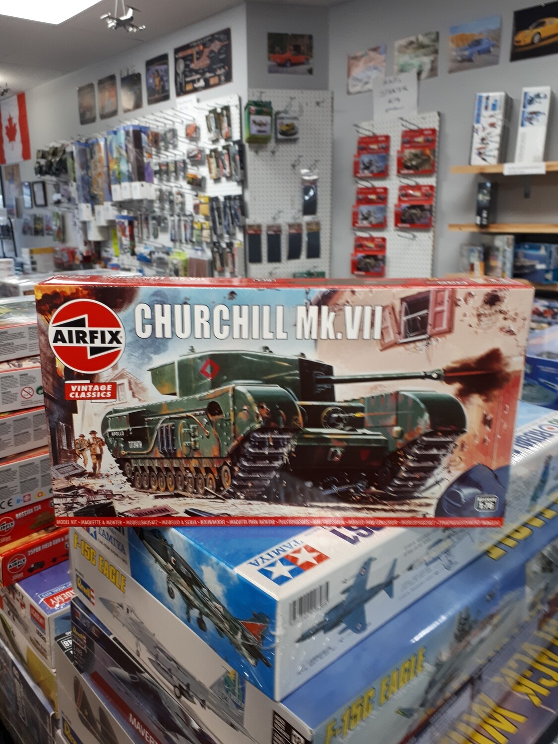 CHURCHILL MK.VII Military Model Tank Kit
