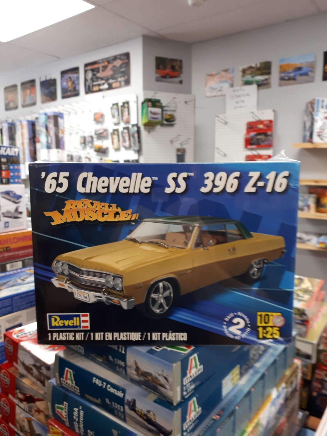 65 CHEVELLE SS 396 Z-16 Model Kit