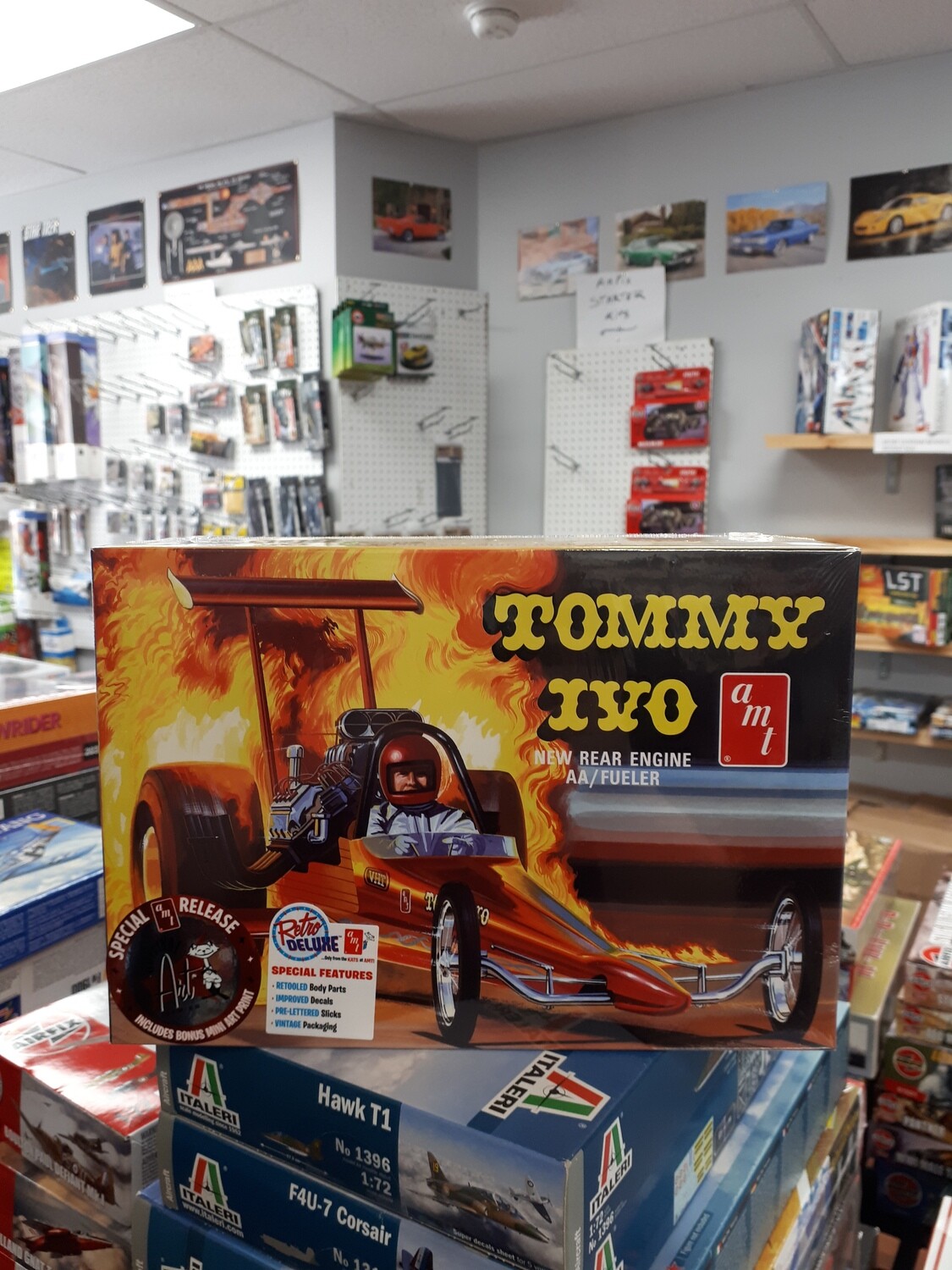 TOMMY IVO DRAGSTER Model Kit