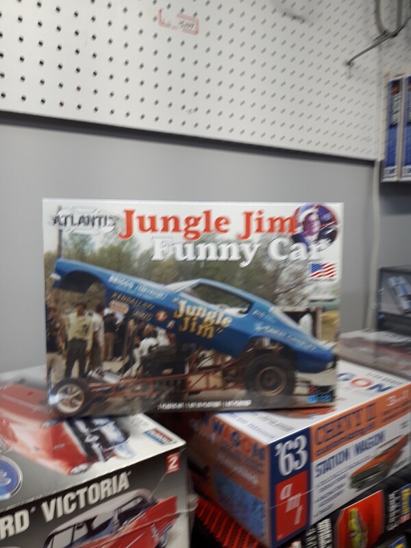JUNGLE JIM Funny Car Model Car Kit