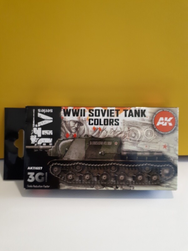 WWII SOVIET TANK COLORS