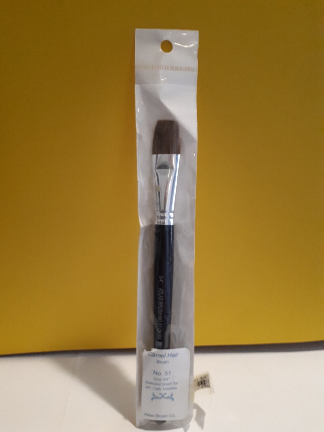 CAMEL HAIR BRUSH 3/4 INCH