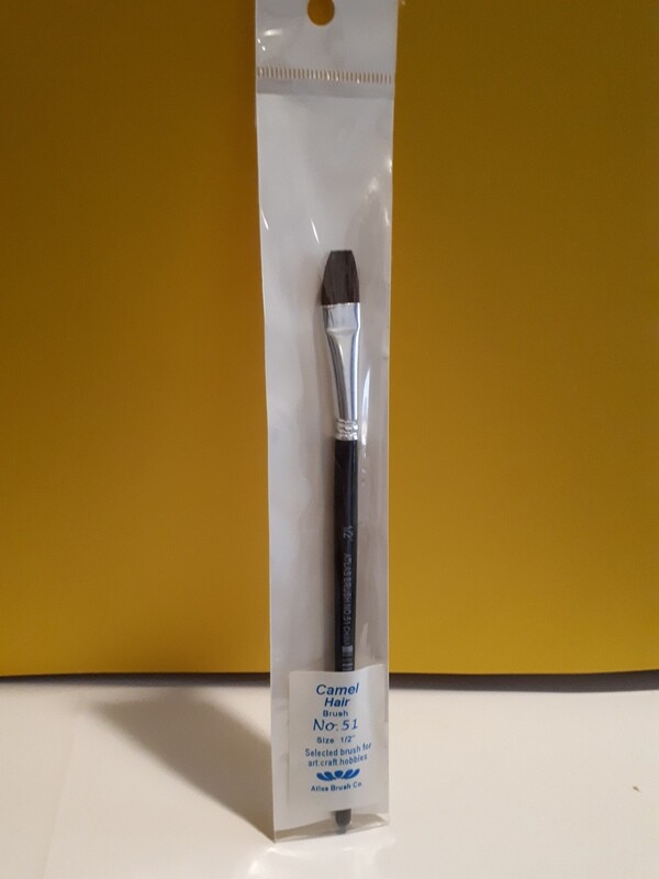 CAMEL HAIR PAINT BRUSH 1/2&quot;