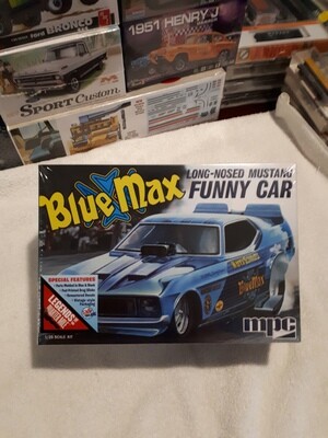 BLUE MAX FUNNY CAR