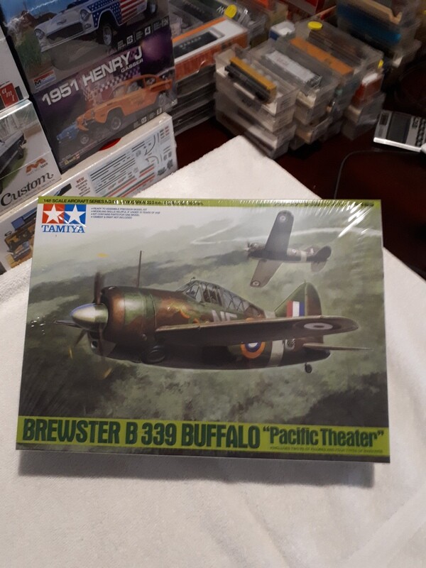 BREWSTER B-339 BUFFALO Model Airplane Kit
