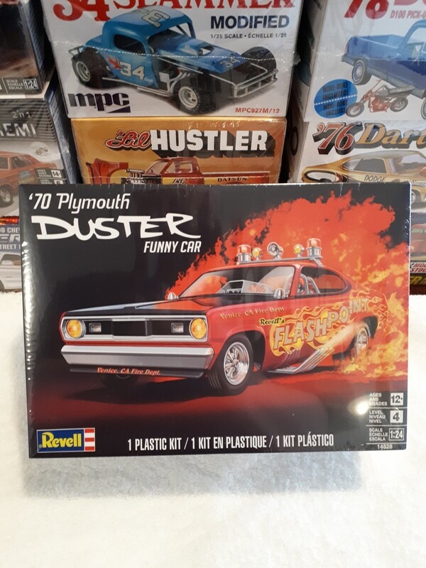 70 Plymouth Duster Funny Car Model Kit