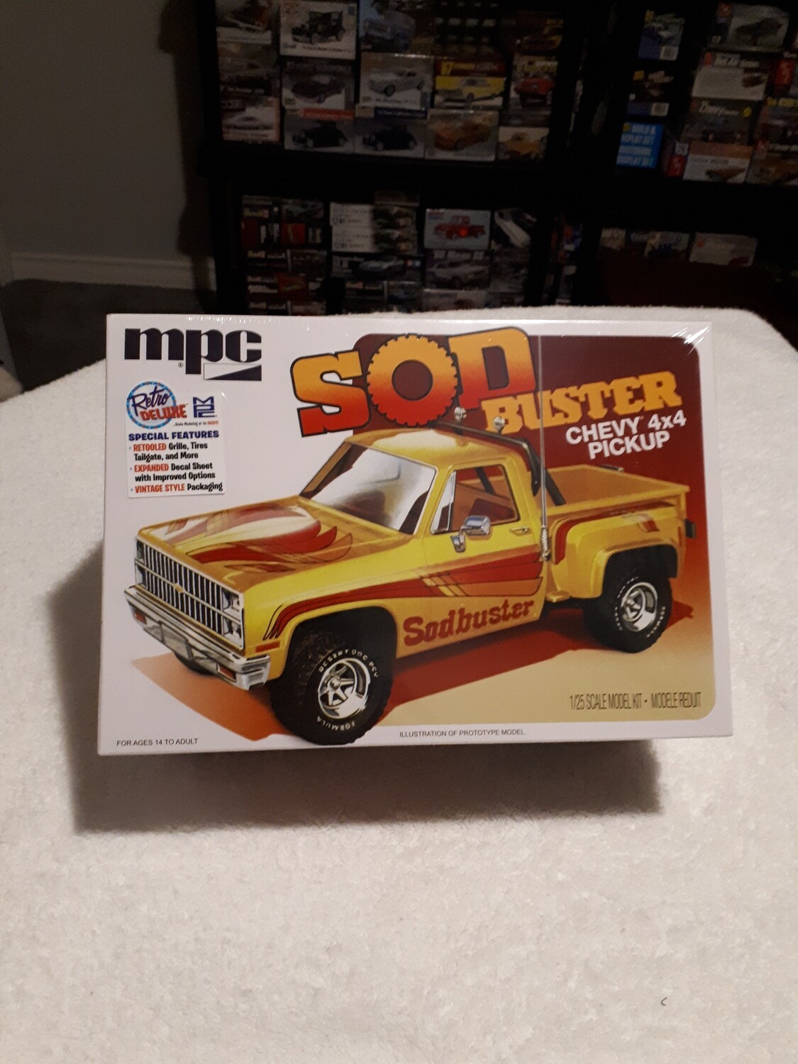 Chevy 4X4 Pickup Model Car Kit