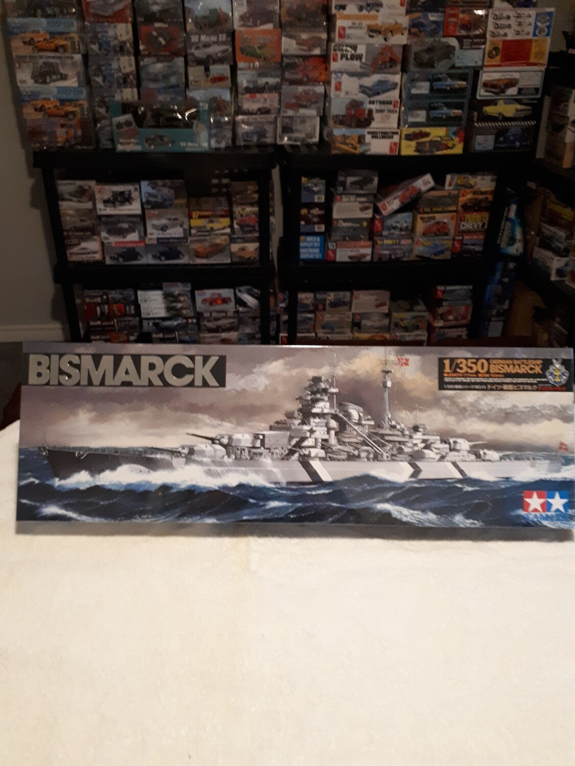 GERMAN BATTLESHIP BISMARCK 1/350