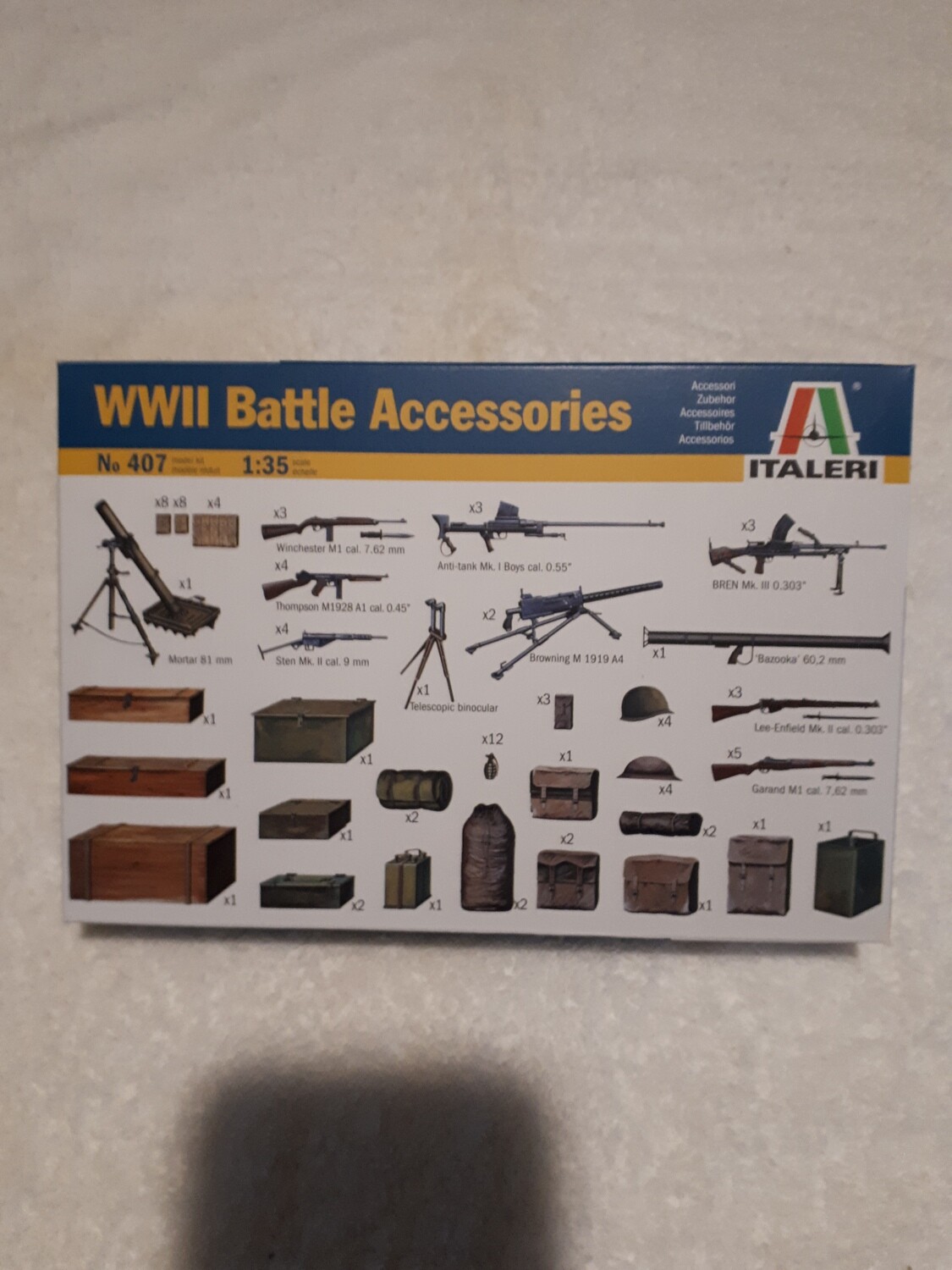 WWII BATTLE ACCESSORIES MILITARY MINIATURES