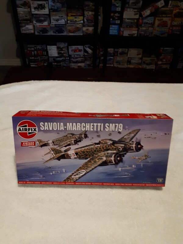 SAVOIA-MARCHETTI SM79 Model Airplane Kit