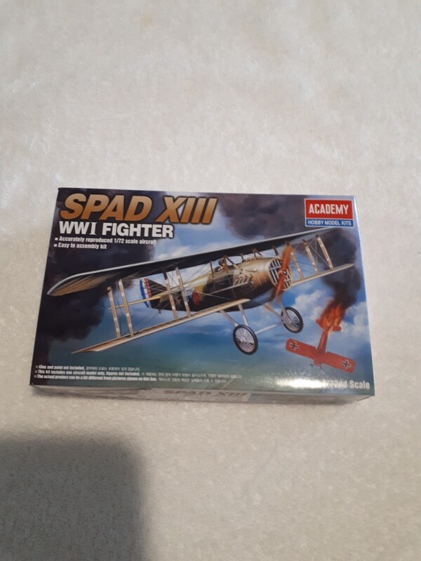 SPAD XIII WWI FIGHTER 1/72