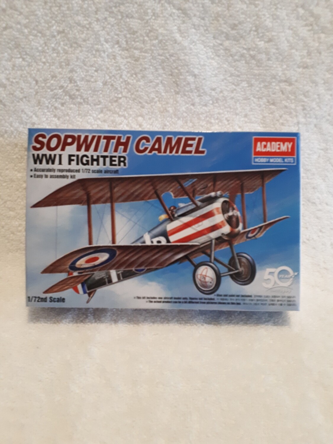 SOPWITH CAMEL WWI FIGHTER 1/72
