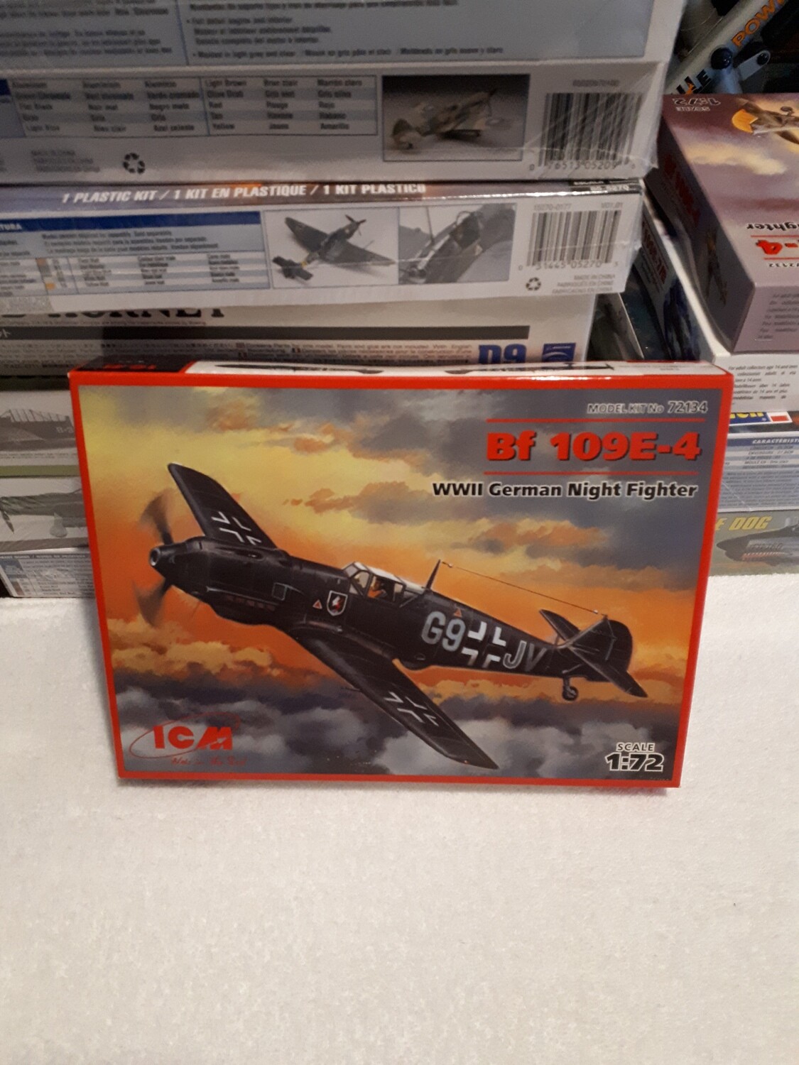 BF 109E-4 Model Airplane Kit