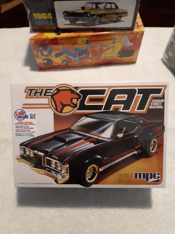 The Cat Cougar Street Machine Model Car Kit