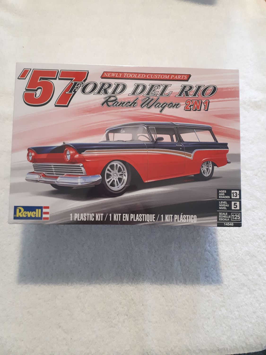 57 Ford Del Rio ranch wagon by REVELL 2 IN 1 kit