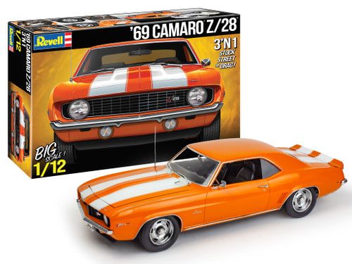 69 Camaro Z/28 BIG SCALE 1/12 Model Kit