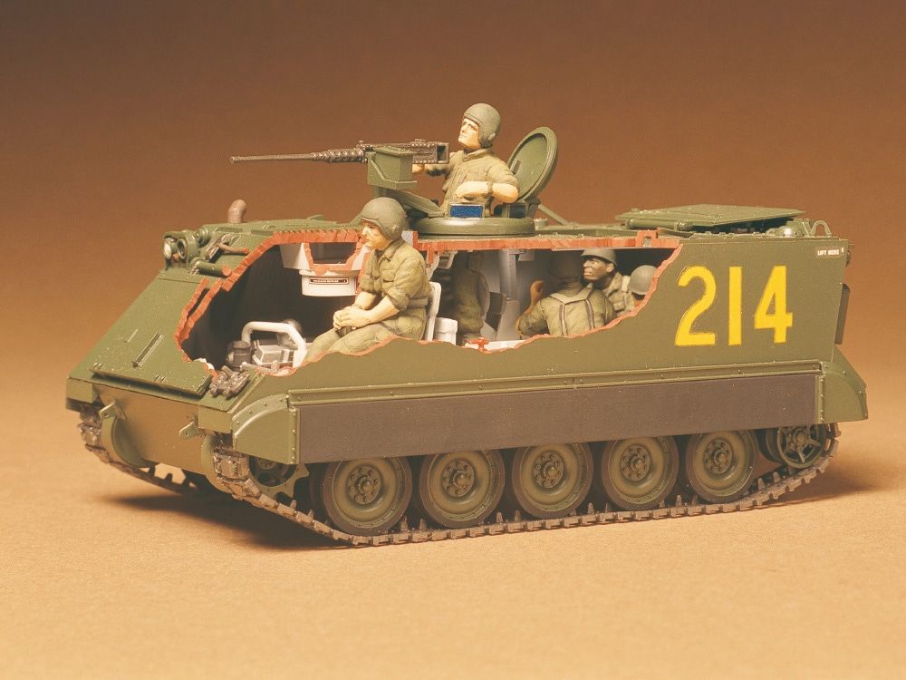 M113 U.S. Armoured Personnel Carrier Military Model Tank Kit