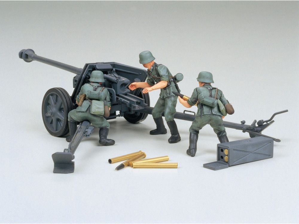 7.5CM Anti Tank Gun Military Model Kit