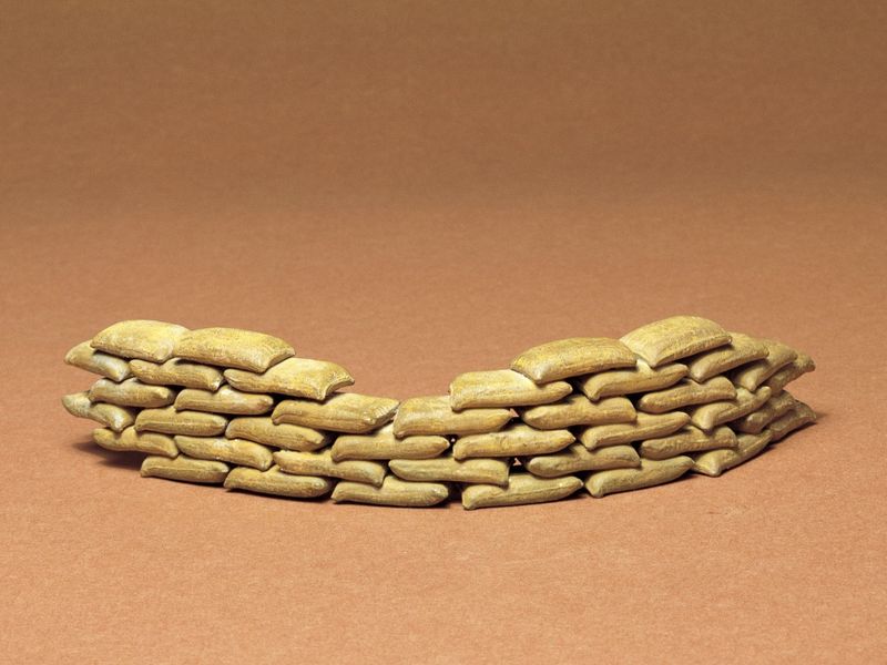 Sand bag set Military Miniature Model Kits