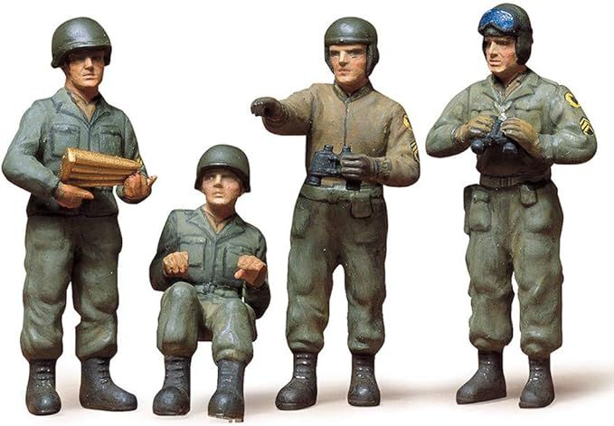 U.S. Tank Crew Military Miniature Model Kits