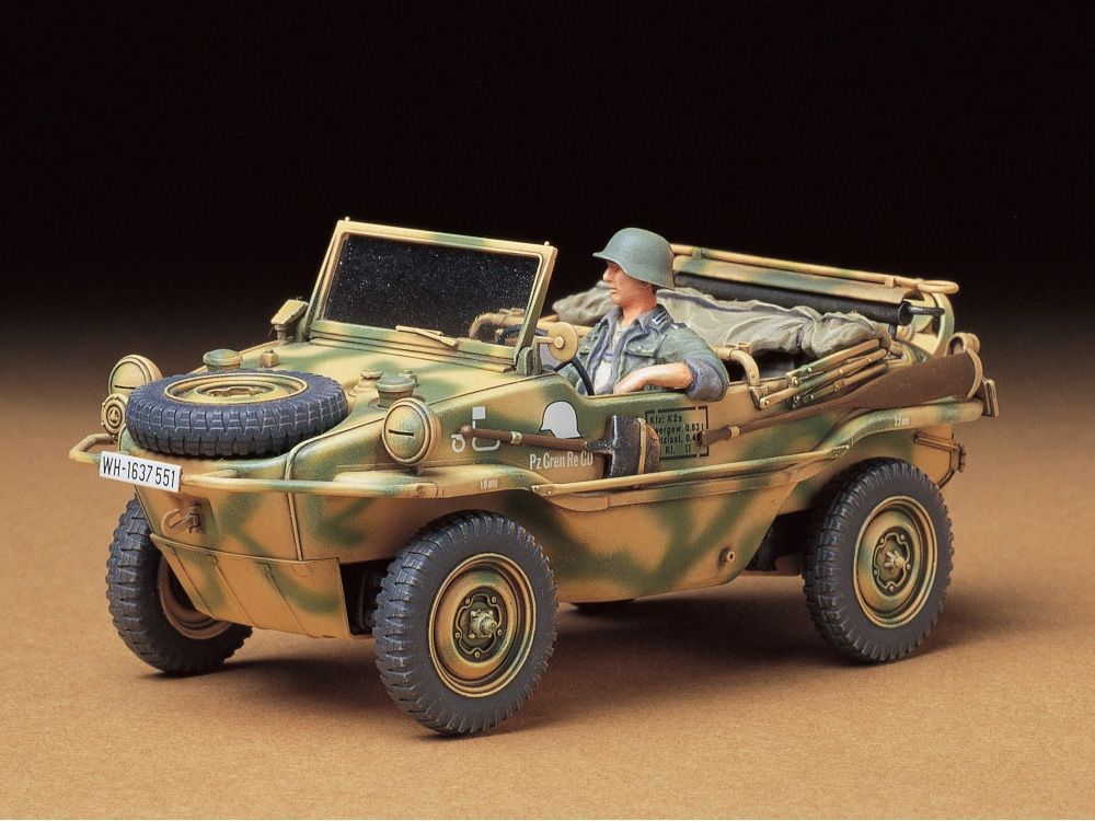 SCHWIMMWAGEN TYPE 166 Military Vehicle Model Kit
