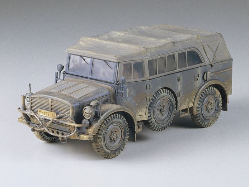 HORCH 4X4 TYPE 1A WAGEN Military Model Kit