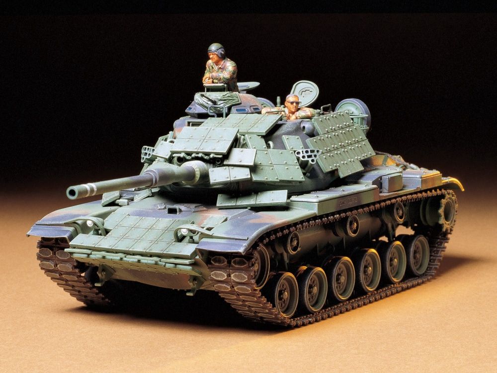 US MARINE M60A1 W/REACTIVE ARMOR MILITARY MODEL TANK KIT