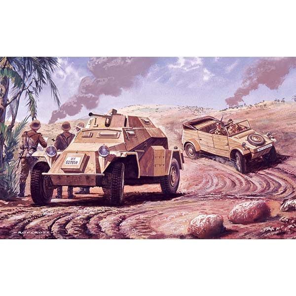 German Reconnaissance Set Military Model Kit