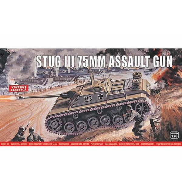 STUG III 75MM Assault Gun Military Model Kit