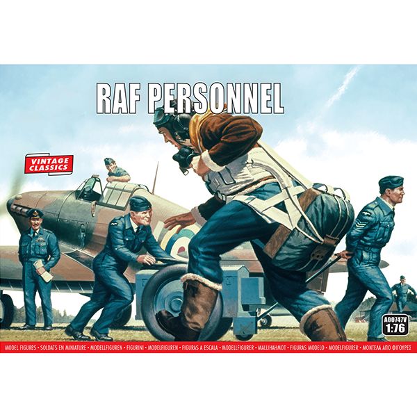 RAF Personnel Military Miniatures Kits