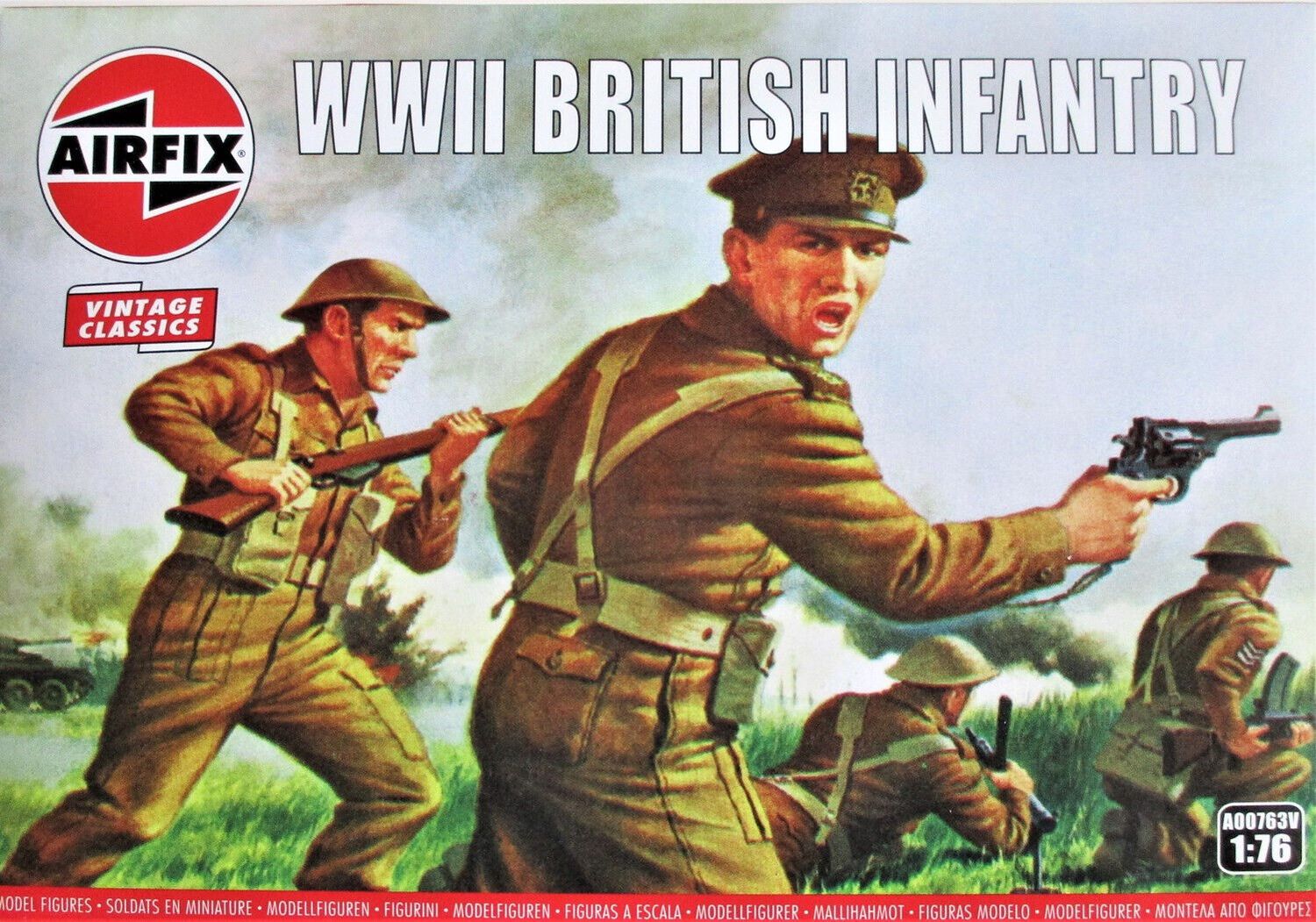 WWII BRITISH INFANTRY Military Miniatures Kit