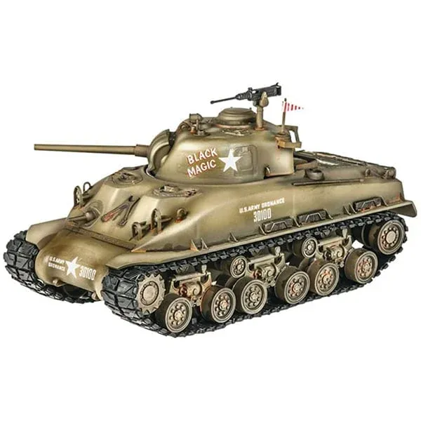 M4 SHERMAN TANK &quot;BLACK MAGIC&quot; Military Model Kit