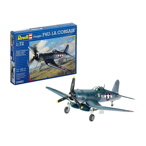 VOUGHT F4U-1A CORSAIR Model Airplane Kit