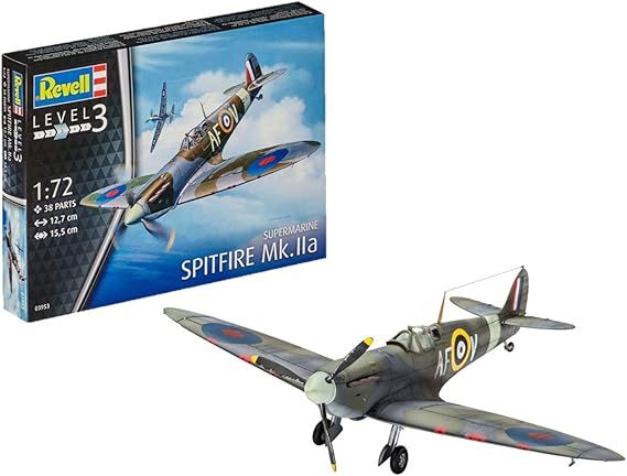 SPITFIRE MK.IIA Model Airplane Kit