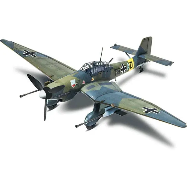 STUKA JU 87G-1 TANK BUSTER Model Airplane Kit
