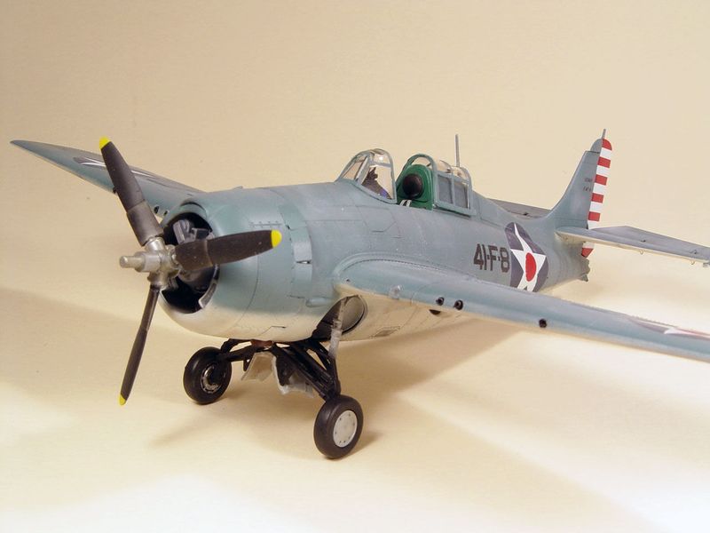 GRUMMAN F4F-4 WILDCAT Model Airplane Kit