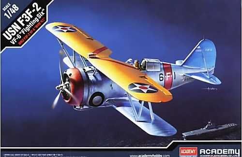USN F3F-2 VF-6 FIGHTING SIX, Model Airplane Kit