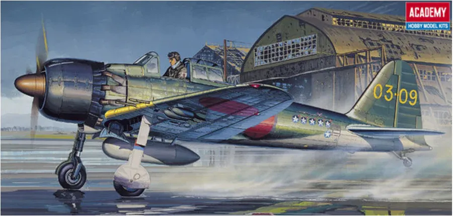 ZERO FIGHTER TYPE 52C, Model Airplane Kit