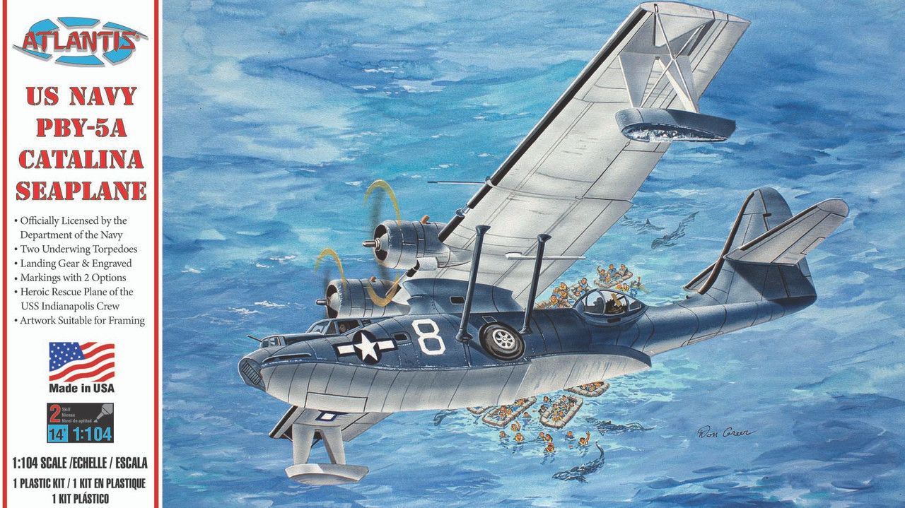 US NAVY PBY-5A CATALINA SEAPLANE