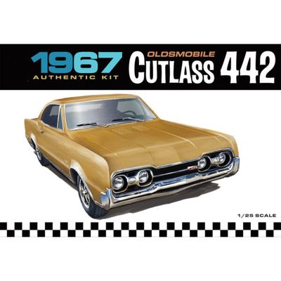 1967 Old's Cutlass 442 Model Kit by AMT