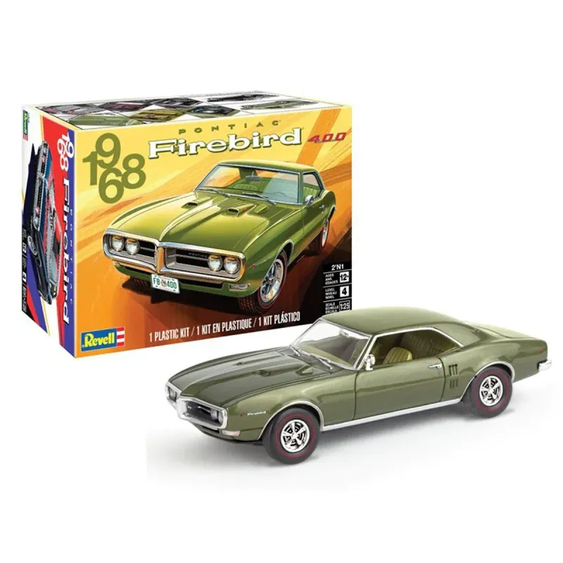 1968 Firebird 400 Plastic Model Kit