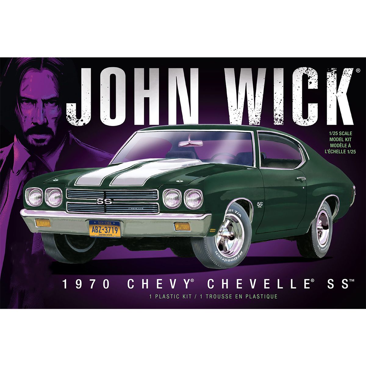 1970 Chevelle SS John Wick Model Kit