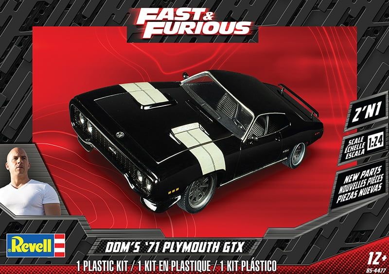 1971 PLYMOUTH GTX Model Kit