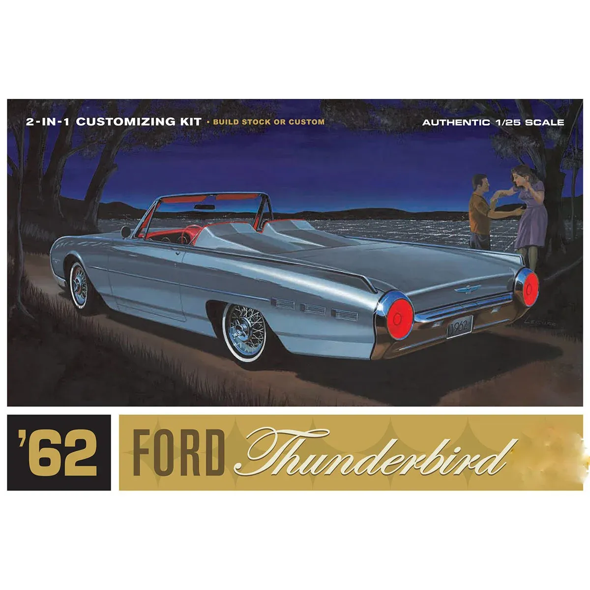 62 Ford Thunderbird Model Kit