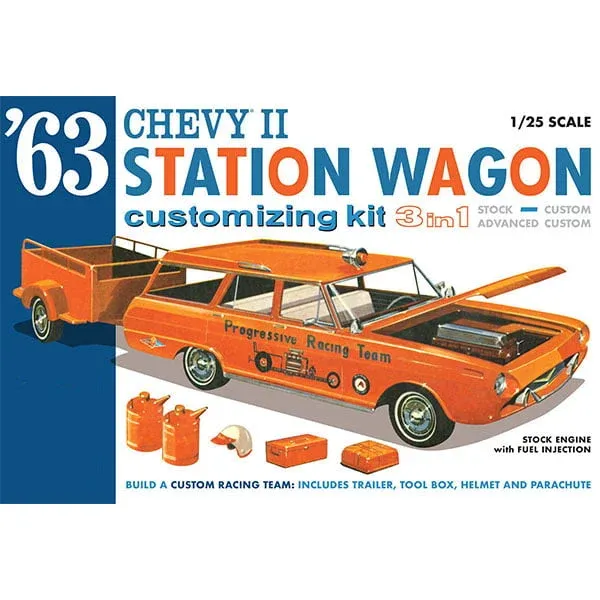 63 CHEVY II Model Kit