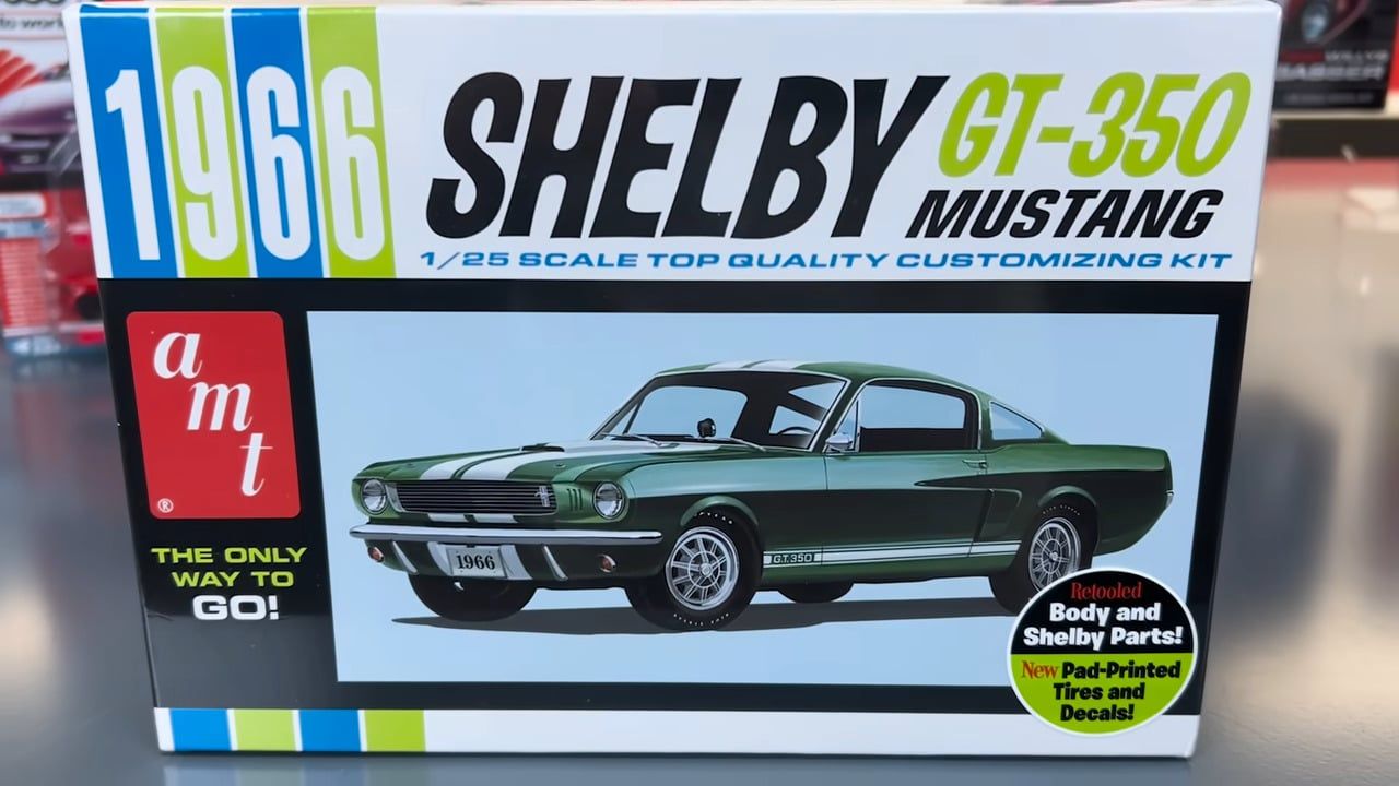 1966 Shelby GT-350 Mustang, AMT Model Kit