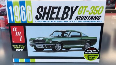 1966 Shelby GT-350 Mustang Model Kit by AMT
