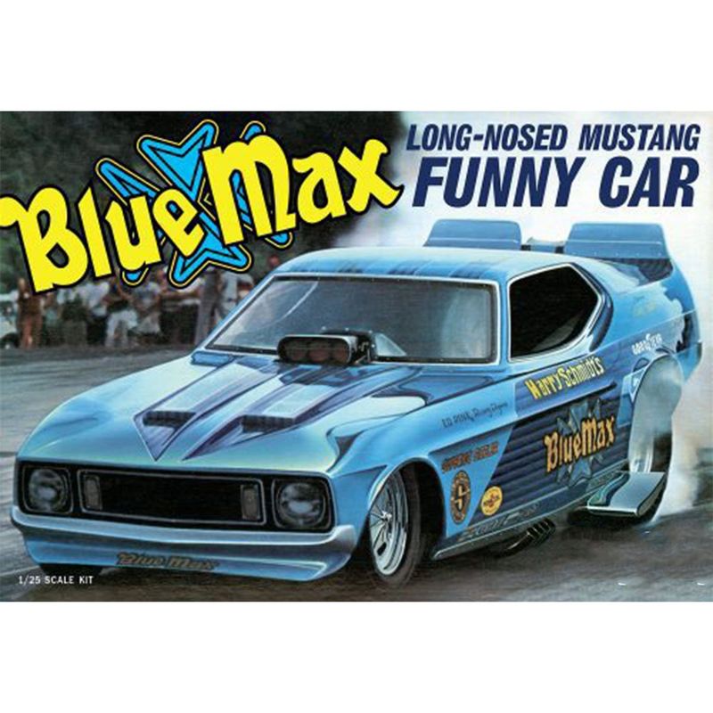 Ford Mustang BLUE MAX Funny Car Model Kit